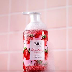 The Bath Factory - Strawberry Passion - Gentle Foaming Hand Soap 400ml - Exporgin - Global Shopping Site