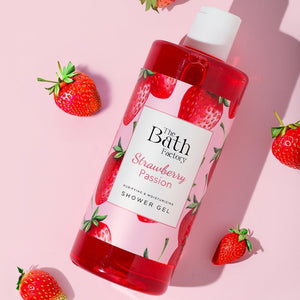 The Bath Factory Strawberry Passion Shower Gel – 400ml - Exporgin - Global Shopping Site