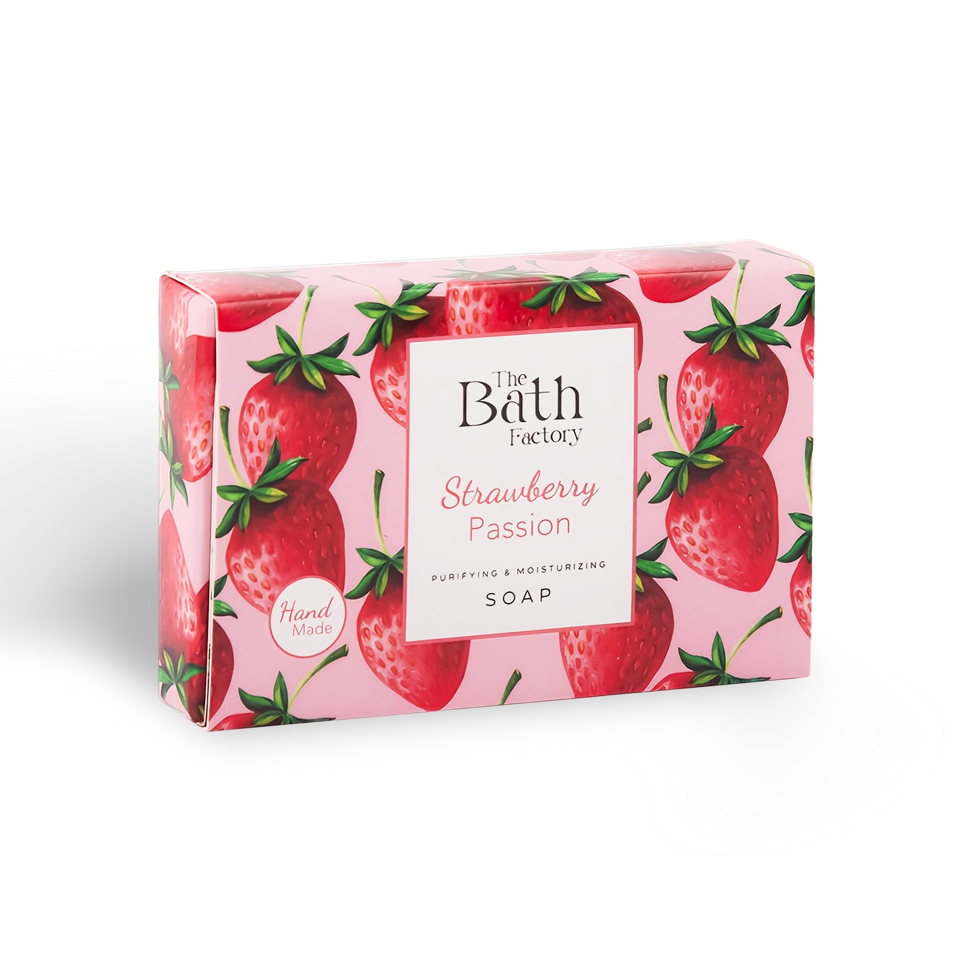 The Bath Factory Strawberry Passion Soap – Purifying and Mouisturizing 80g - Exporgin - Global Shopping Site