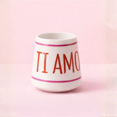 The Mia Ti Amo Porcelain Mug KPA0246 180ml (6.09 fl oz)