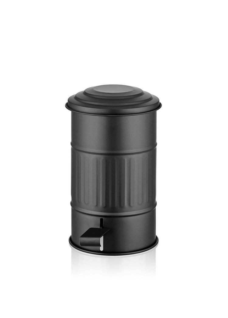 The Mia Trash Can Bathroom Black 5L (169.07 fl oz) MGL0004 - Exporgin | Global Shopping Site