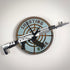 Time Reflection Machine Gun - Shaped 3D Handmade Wall Clock - Exporgin | Türkiye Comes to You
