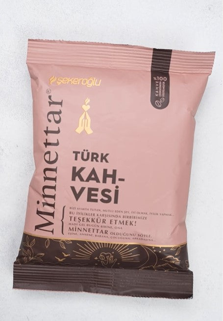 Minnettar türkischer Kaffee 2 x 100 Gr (2 Packungen)