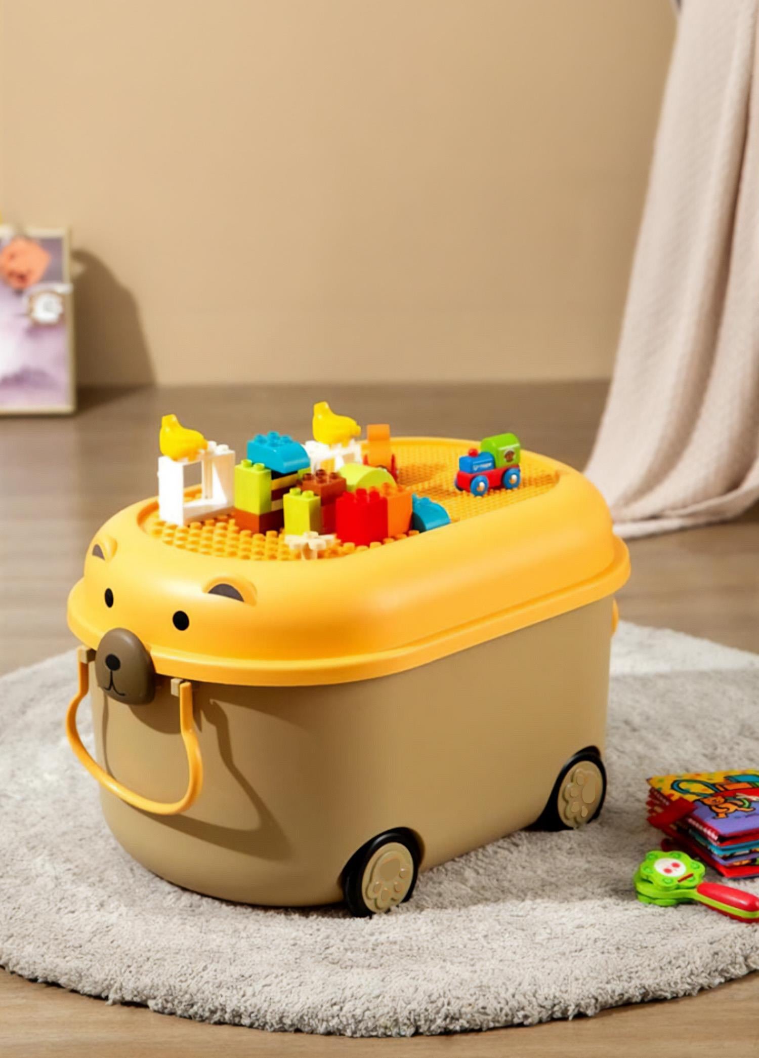 Trail Toy Storage Box Brown 57x39x33cm