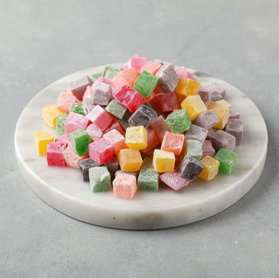 Turkish Delight with Assorted Fruit Flavors – A Soft, Sweet, and Fruity Treat - Exporgin - Global Shopping Site