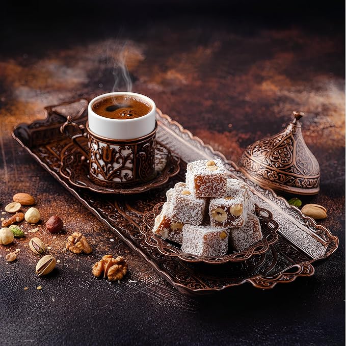 Turkish Delight with Assorted Nuts 200g (7.05 oz) - Exporgin | Türkiye Comes to You