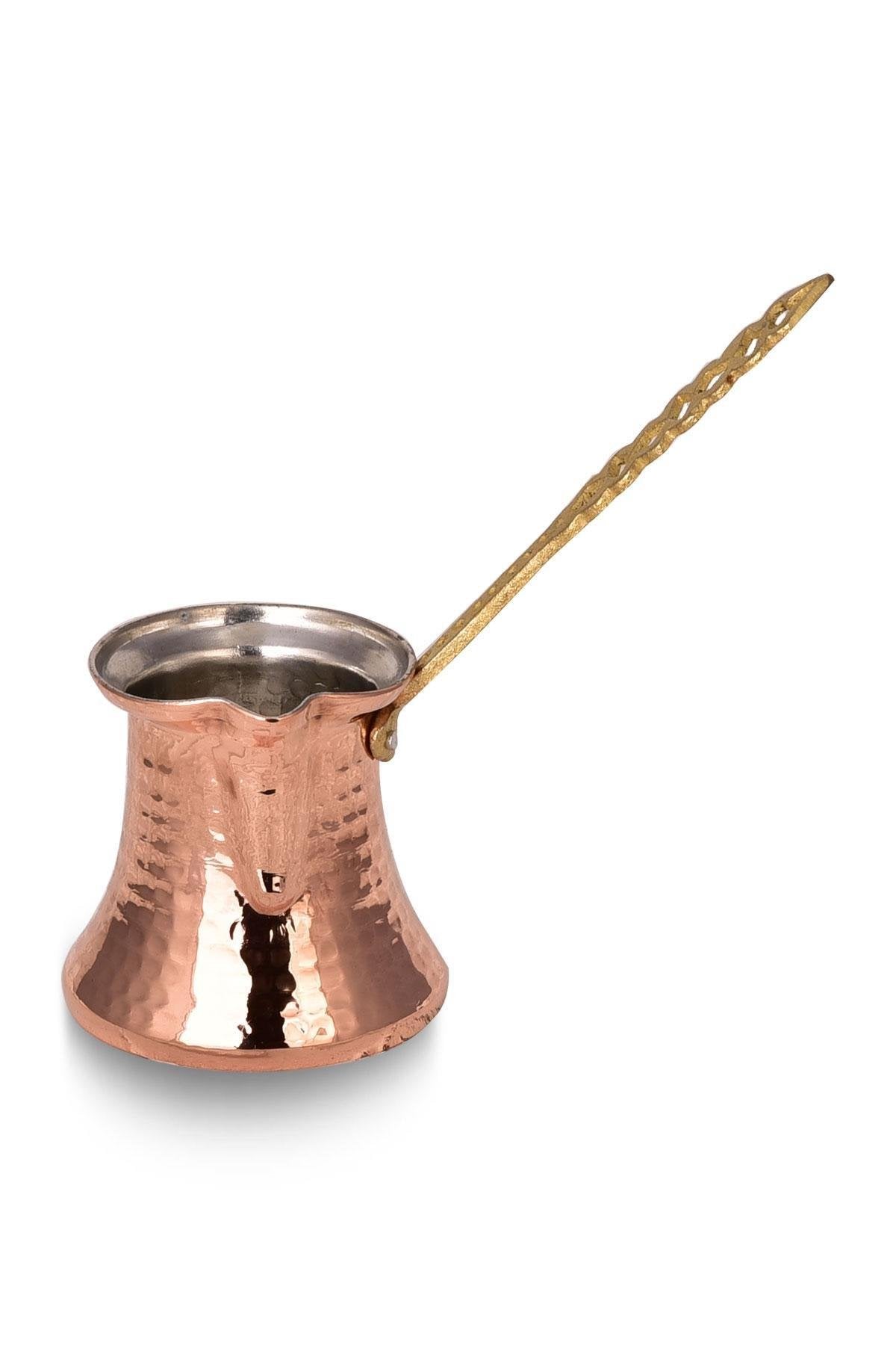 Turna Bakır – Hand - Hammered Copper Cup – Authentic Turkish Artisan Drinkware – 430 ml - Exporgin | Türkiye Comes to You