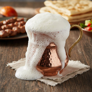 Turna Bakır – Hand - Hammered Copper Mug with Handle – Authentic Turkish Artisan Drinkware – 250 ml - Exporgin | Türkiye Comes to You