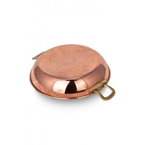 Turna Bakır – Hand - Hammered Copper Pan – Traditional Turkish Artisan Cookware – 16.8/23.5 cm - Exporgin | Türkiye Comes to You