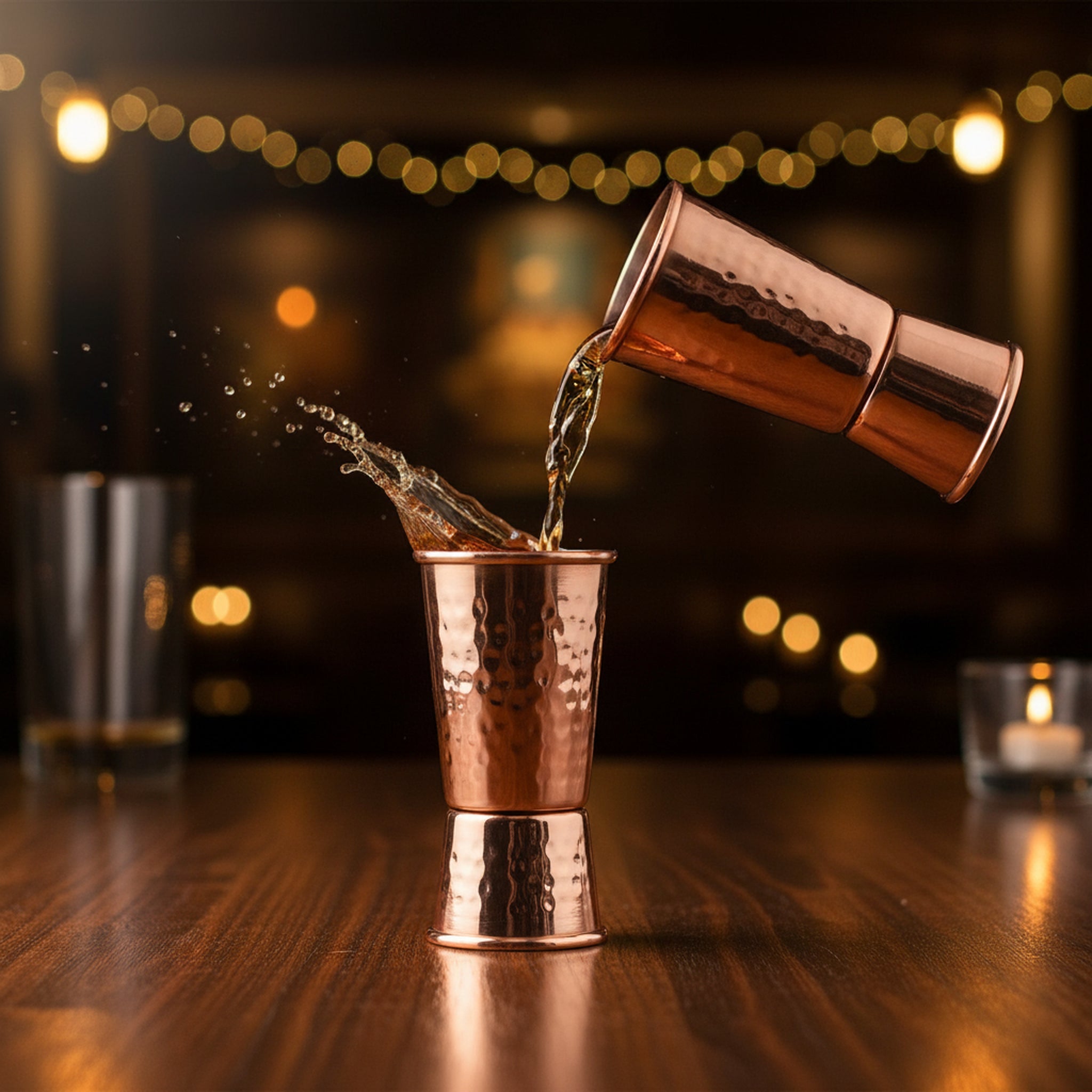 Turna Bakır – Hand - Hammered Copper Shot Glass – 100% Handmade & Durable – 40 ml - Exporgin | Türkiye Comes to You