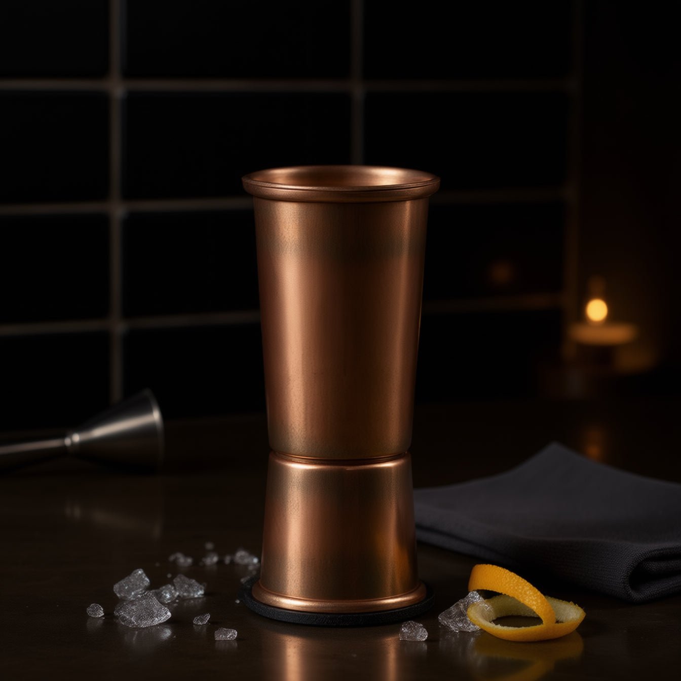 Turna Bakır – Hand - Hammered Copper Shot Glass – 100% Handmade & Durable – 40 ml - Exporgin | Türkiye Comes to You
