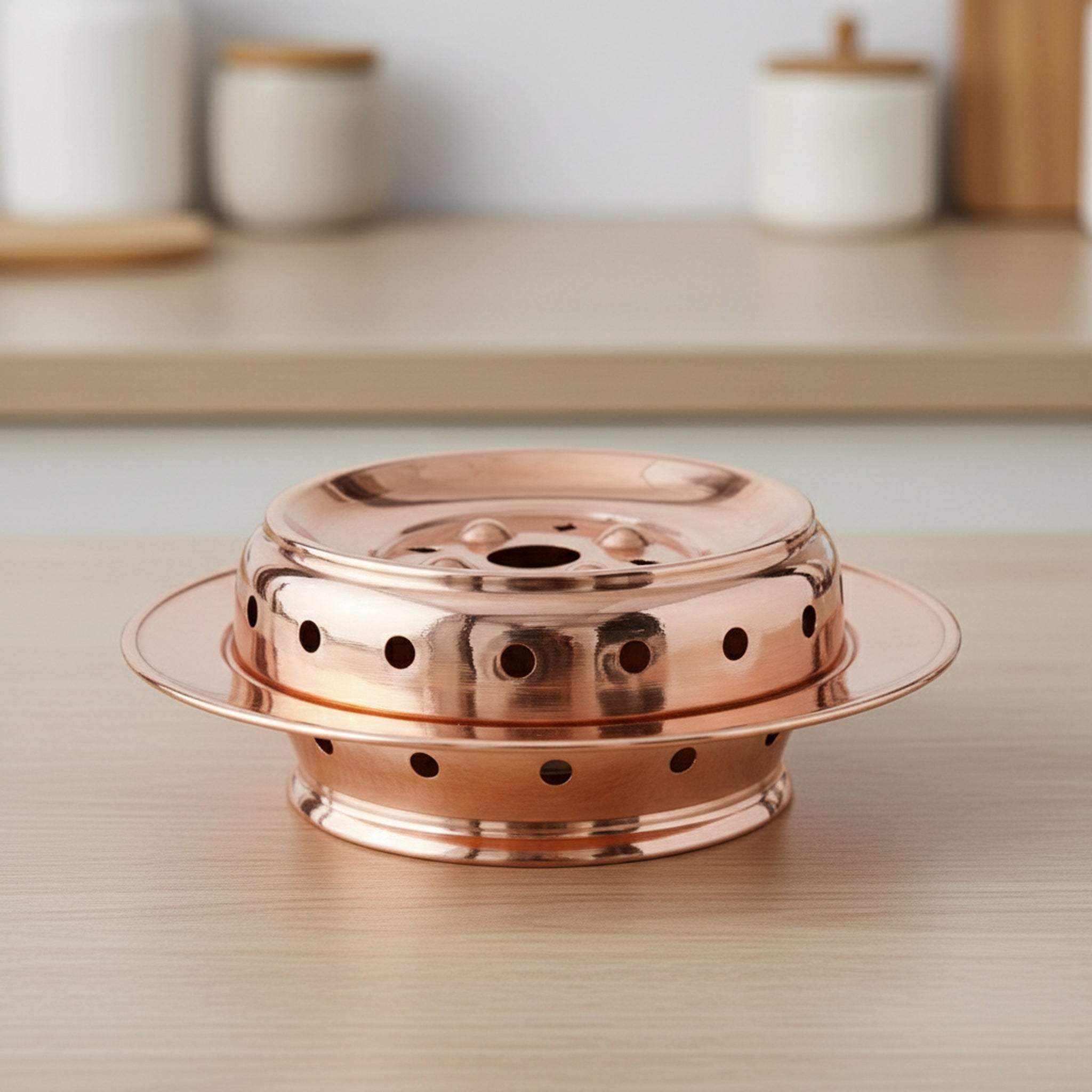 Turna Bakır – Hand - Hammered Copper Teapot Warmer – 100% Handmade & Durable – 25.4 cm - Exporgin | Türkiye Comes to You