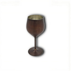 Turna Bakır – Hand - Hammered Copper Vine - Gall Wine Glass – 100% Handmade & Durable – 500 ml - Exporgin | Türkiye Comes to You