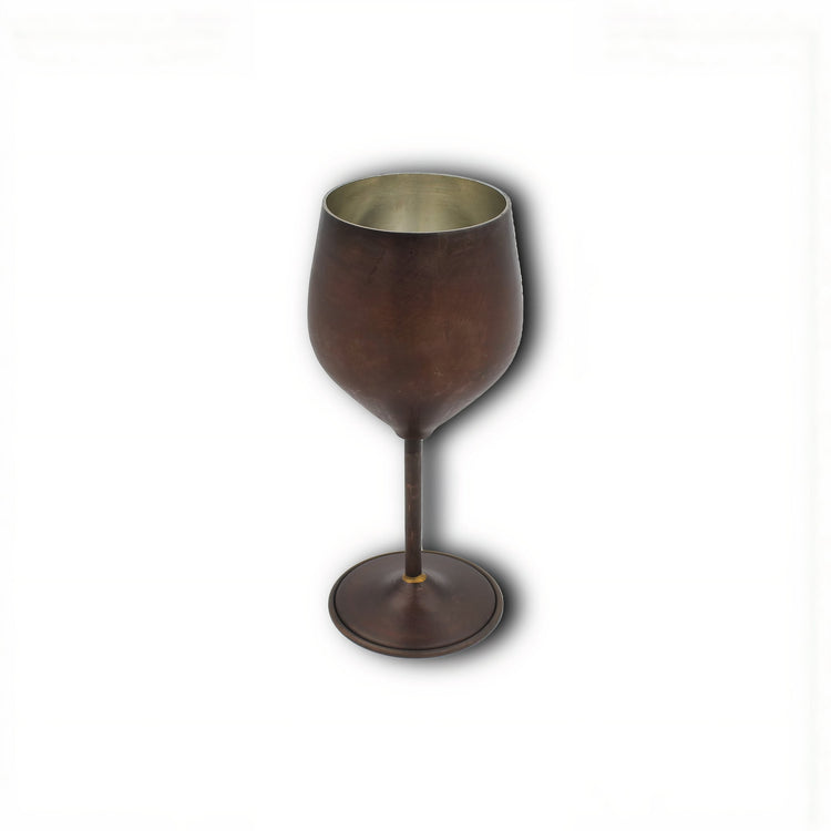 Turna Bakır – Hand - Hammered Copper Vine - Gall Wine Glass – 100% Handmade & Durable – 500 ml - Exporgin | Türkiye Comes to You