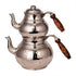 Turna Bakır – Handmade Turkish Copper Teapot – Nickel Finish Artisan Craftsmanship – 550–850 ml - Exporgin | Türkiye Comes to You