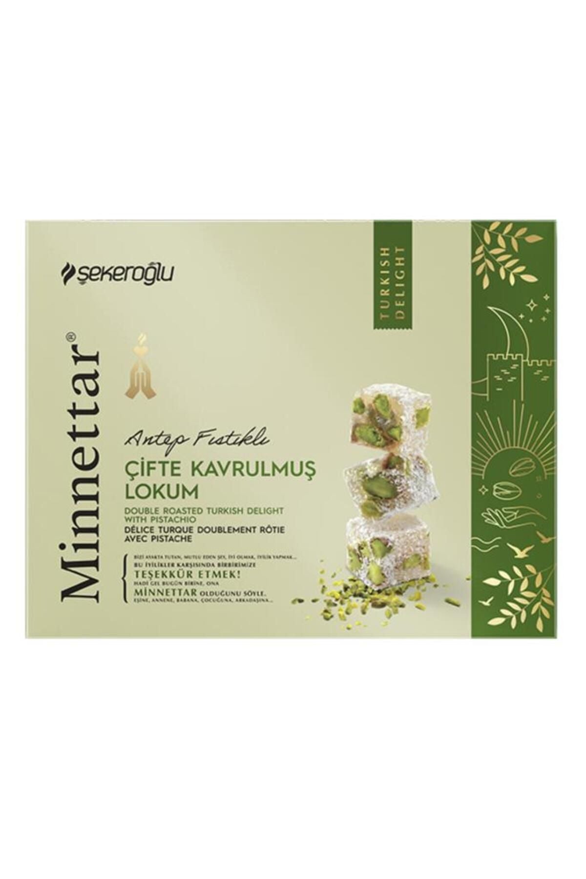 Minnettar Pistacchio doppio arrosto Turkish Delight 300G