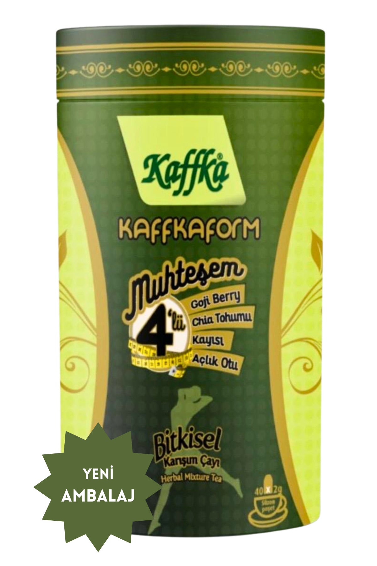 KaffkaForm Magnificent Four Herbal Mix Tee 40 Filtertaschen