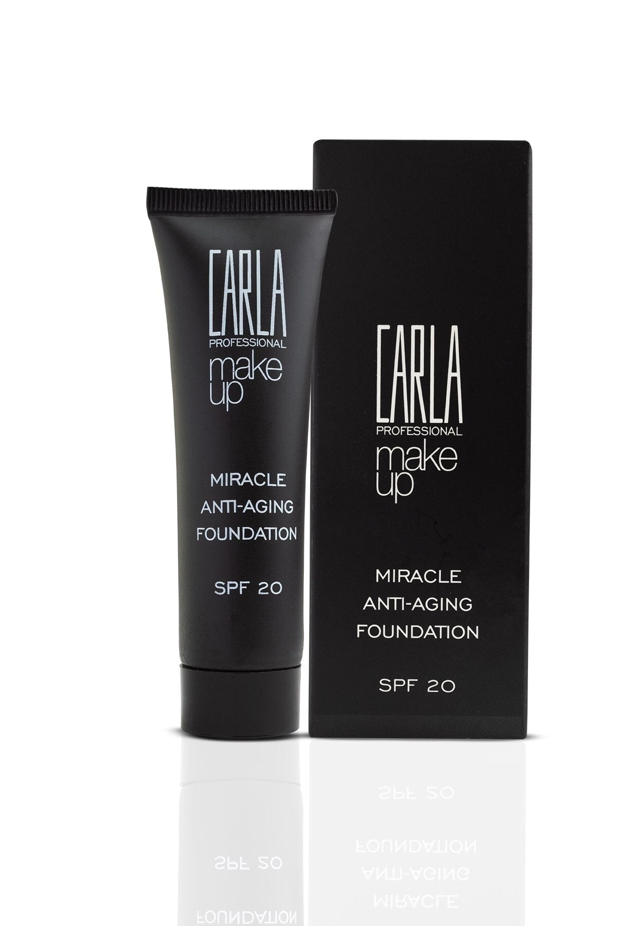 Redécouvrez votre radiance avec Carla Miracle Anti-Agge Foundation (Shade: Light - No. 203)