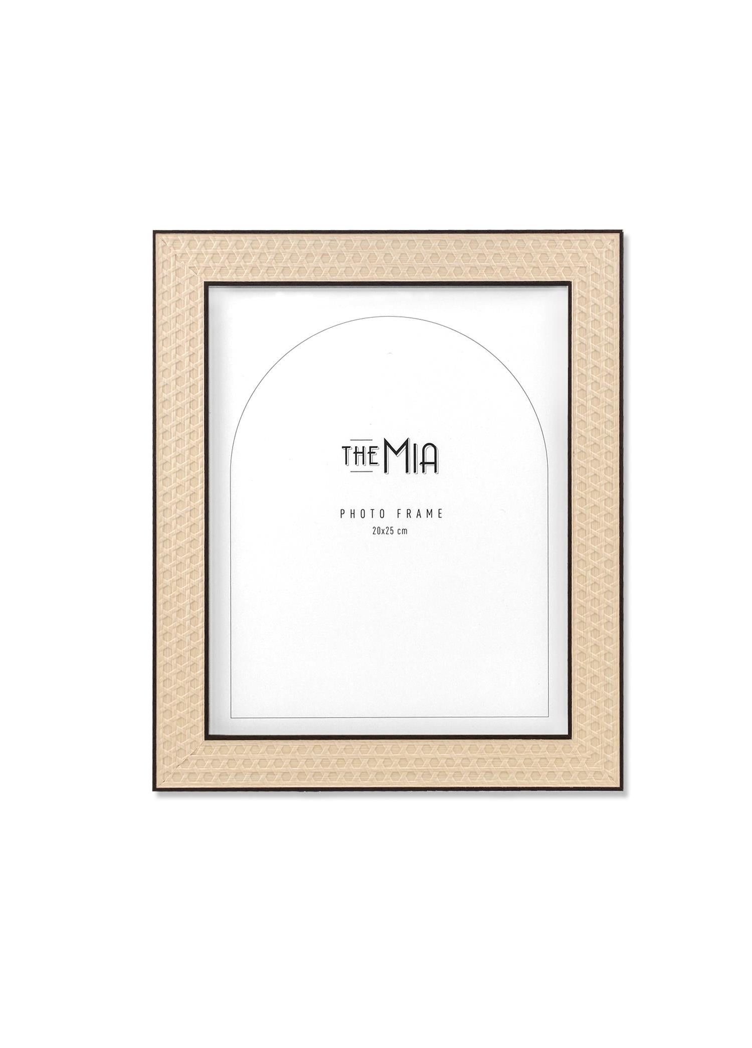 Rotan Photo Frame Black 25x20 cm