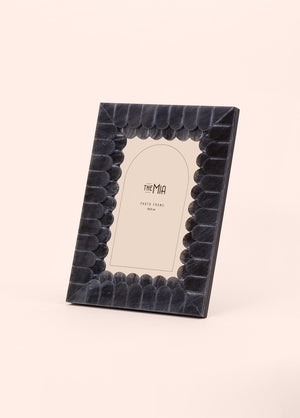 Wavy Photo Frame Black 15x20 cm - Exporgin | Türkiye Comes to You