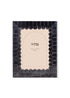 Wavy Photo Frame Black 18x23 cm - Exporgin | Türkiye Comes to You
