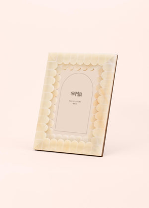 Wavy Photo Frame Yellow 15x20 cm - Exporgin | Türkiye Comes to You