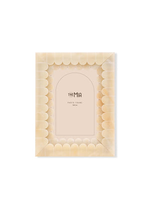 Wavy Photo Frame Yellow 15x20 cm - Exporgin | Türkiye Comes to You