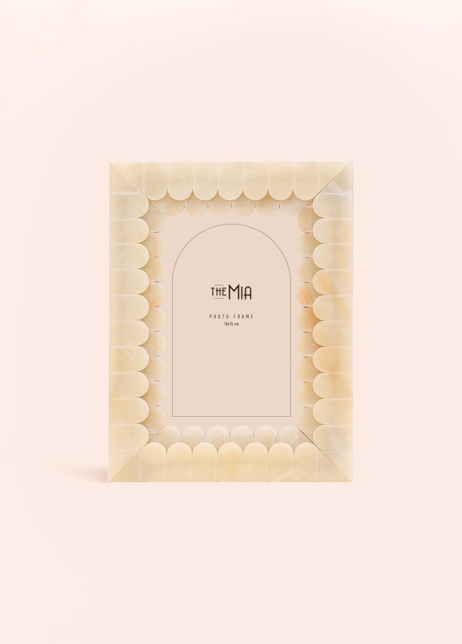 Wavy Photo Frame Yellow 15x20 cm - Exporgin | Türkiye Comes to You