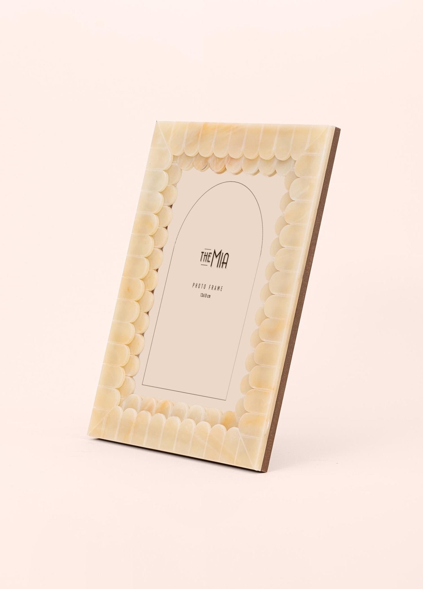 Wavy Photo Frame Yellow 18x23 cm - Exporgin | Türkiye Comes to You