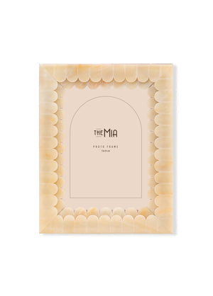 Wavy Photo Frame Yellow 18x23 cm - Exporgin | Türkiye Comes to You
