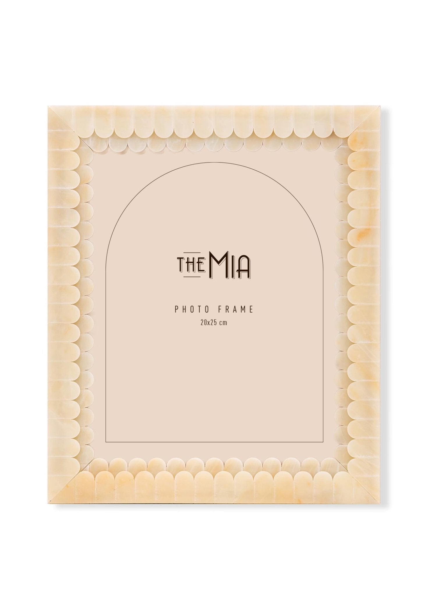 Wavy Photo Frame Yellow 25x30 cm - Exporgin | Türkiye Comes to You