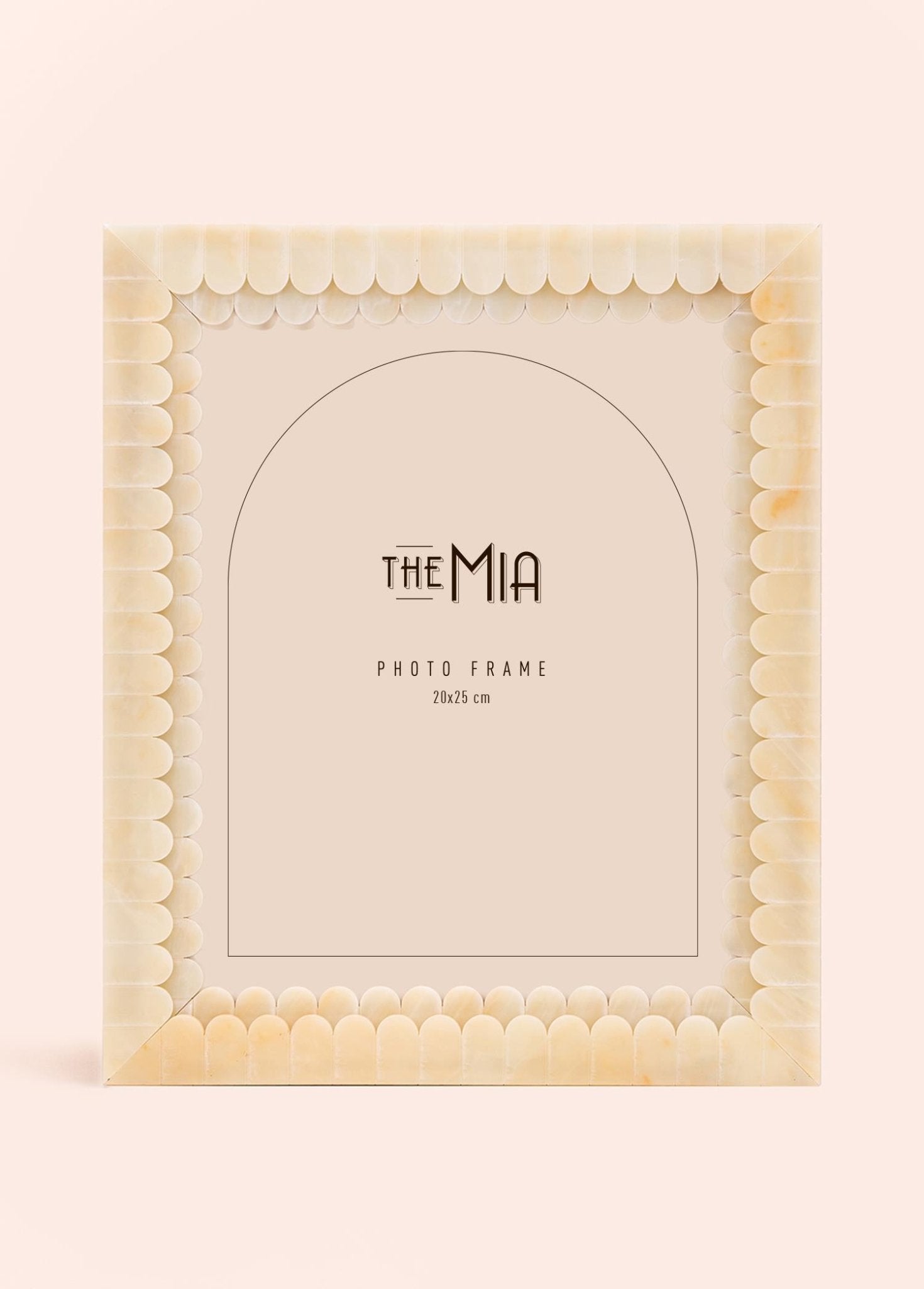 Wavy Photo Frame Yellow 25x30 cm - Exporgin | Türkiye Comes to You