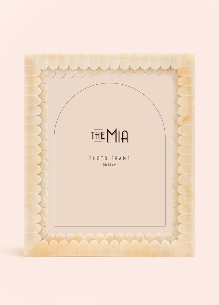 Wavy Photo Frame Yellow 25x30 cm - Exporgin | Türkiye Comes to You