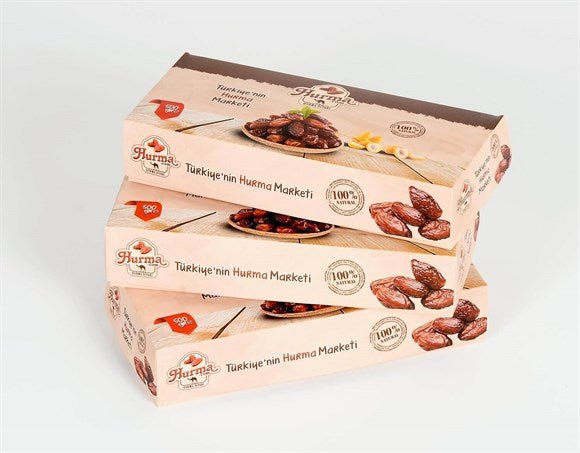 White Chocolate Covered Dates with Almonds – 500g (17.64 oz) - Exporgin - Global Shopping Site