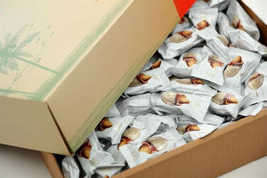 White Chocolate Covered Dates with Almonds – 500g (17.64 oz) - Exporgin - Global Shopping Site