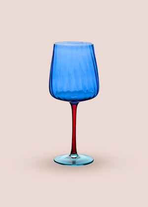 Wine Glass Blue 600 ml - Exporgin | Türkiye Comes to You