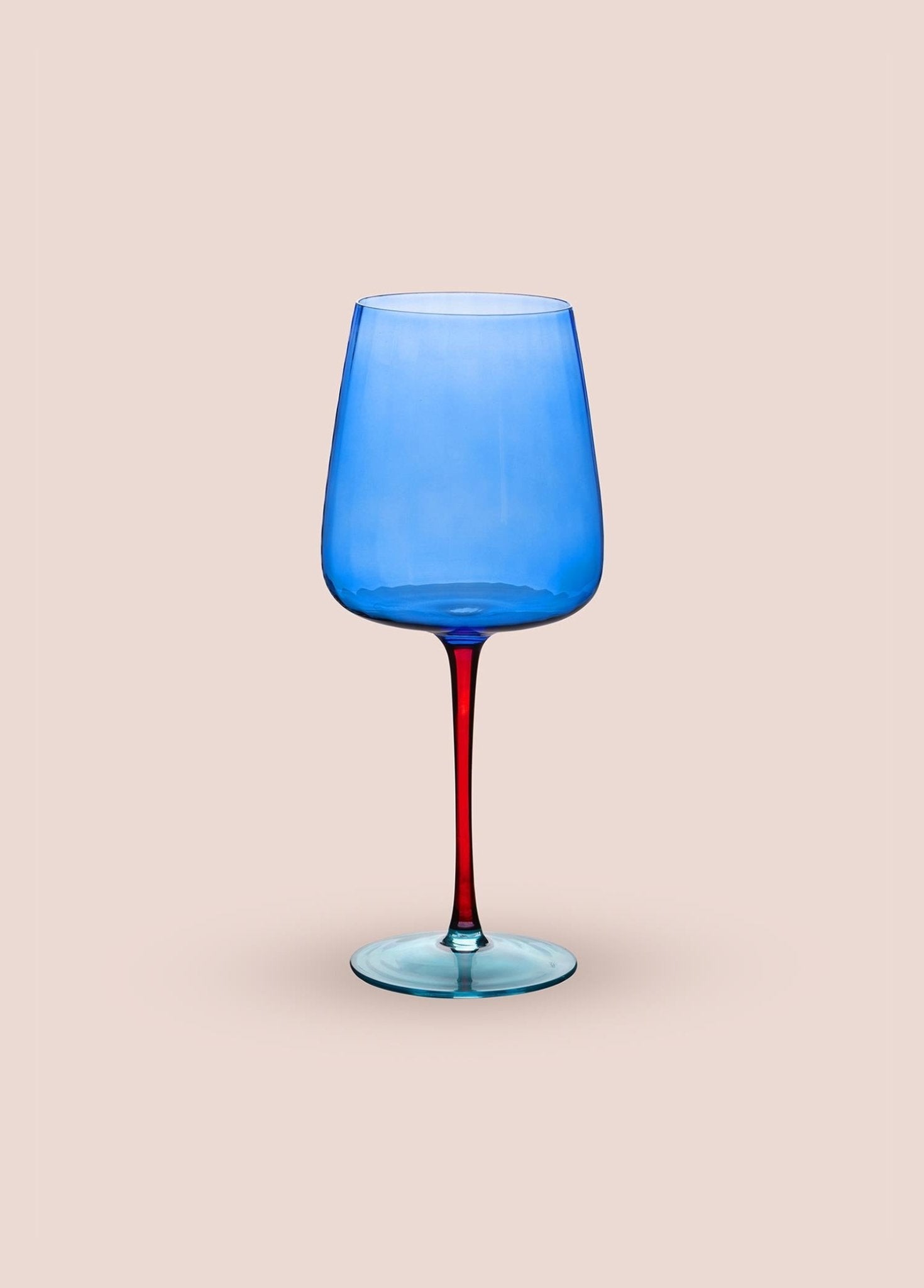 Wine Glass – Blue – Borosilicate & Durable – 500ml (7x11x22 cm) - Exporgin - Global Shopping Site