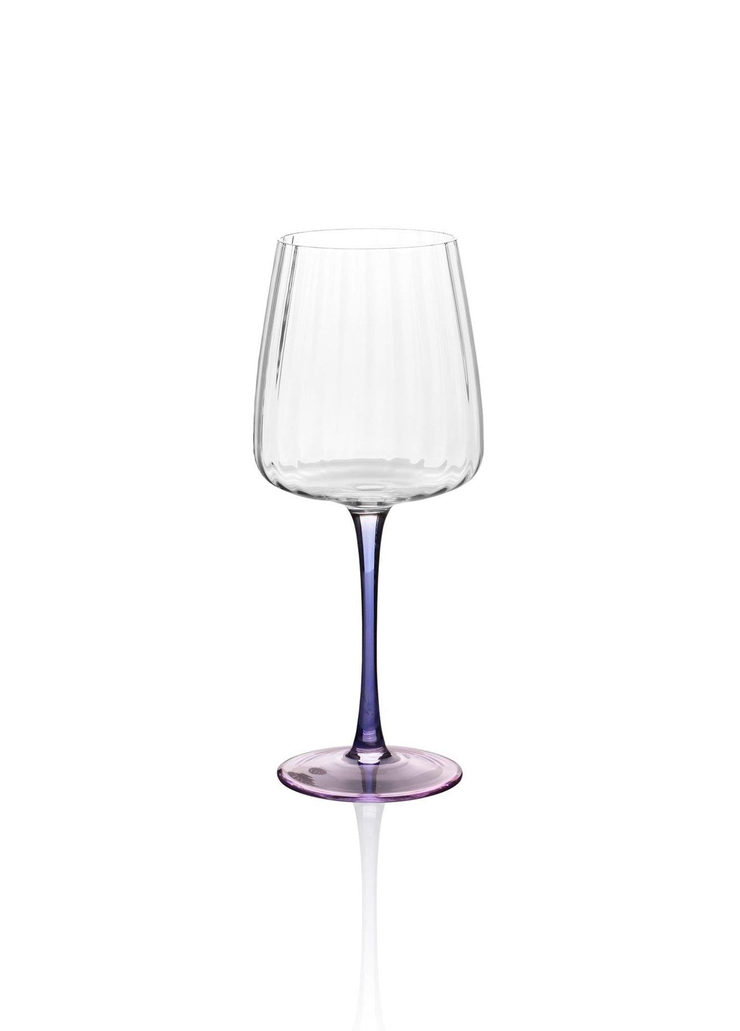 Wine Glass Blue Pink 500 ml - Exporgin | Türkiye Comes to You