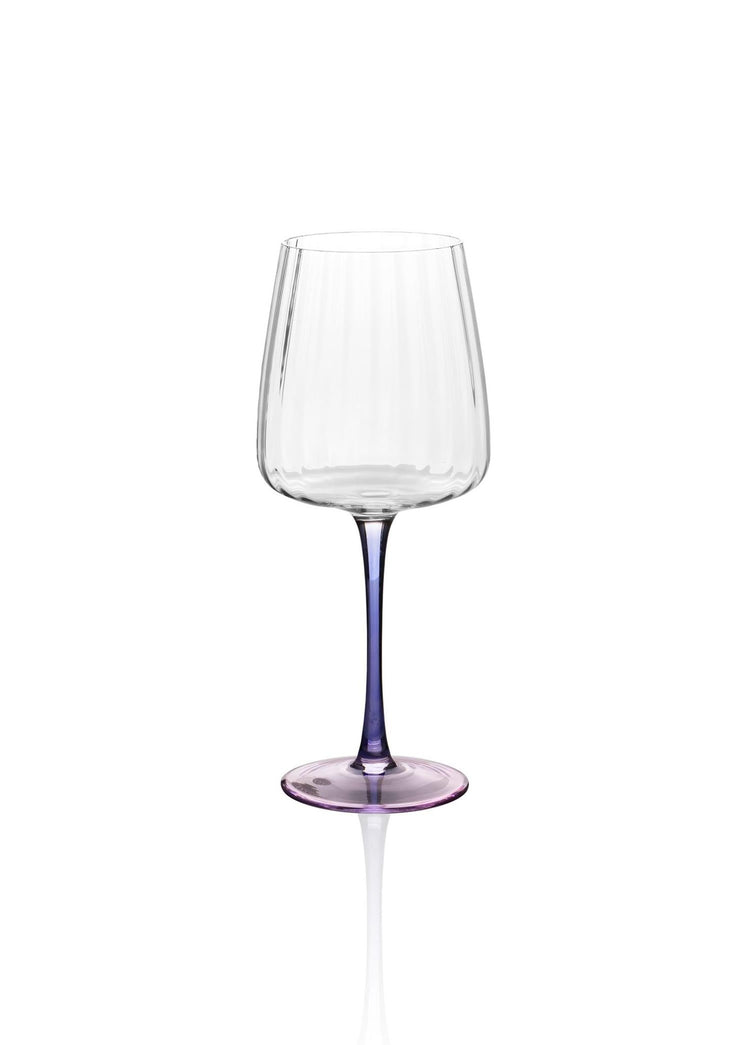 Wine Glass Blue Pink 500 ml - Exporgin | Türkiye Comes to You