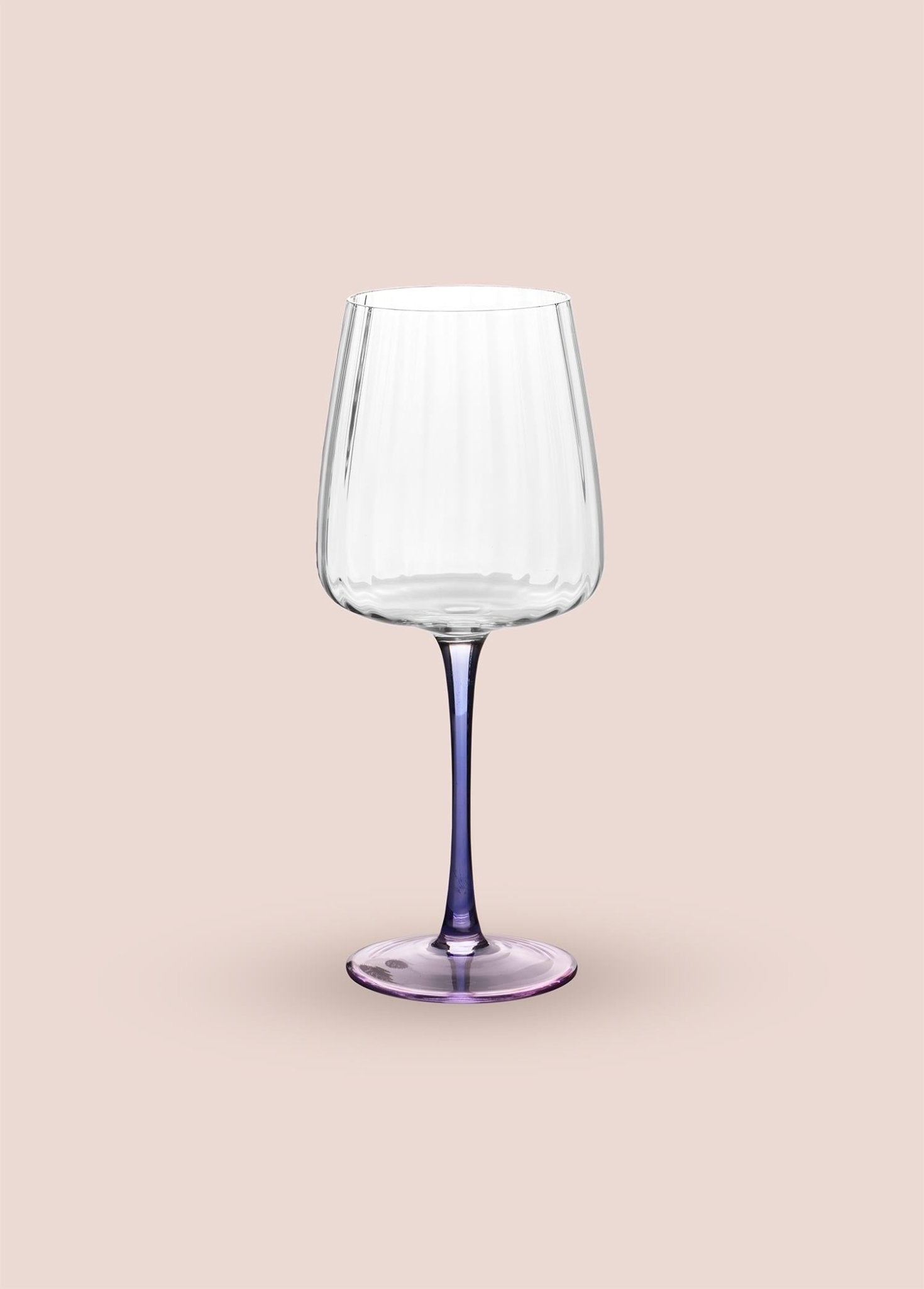 Wine Glass Blue Pink 500 ml - Exporgin | Türkiye Comes to You