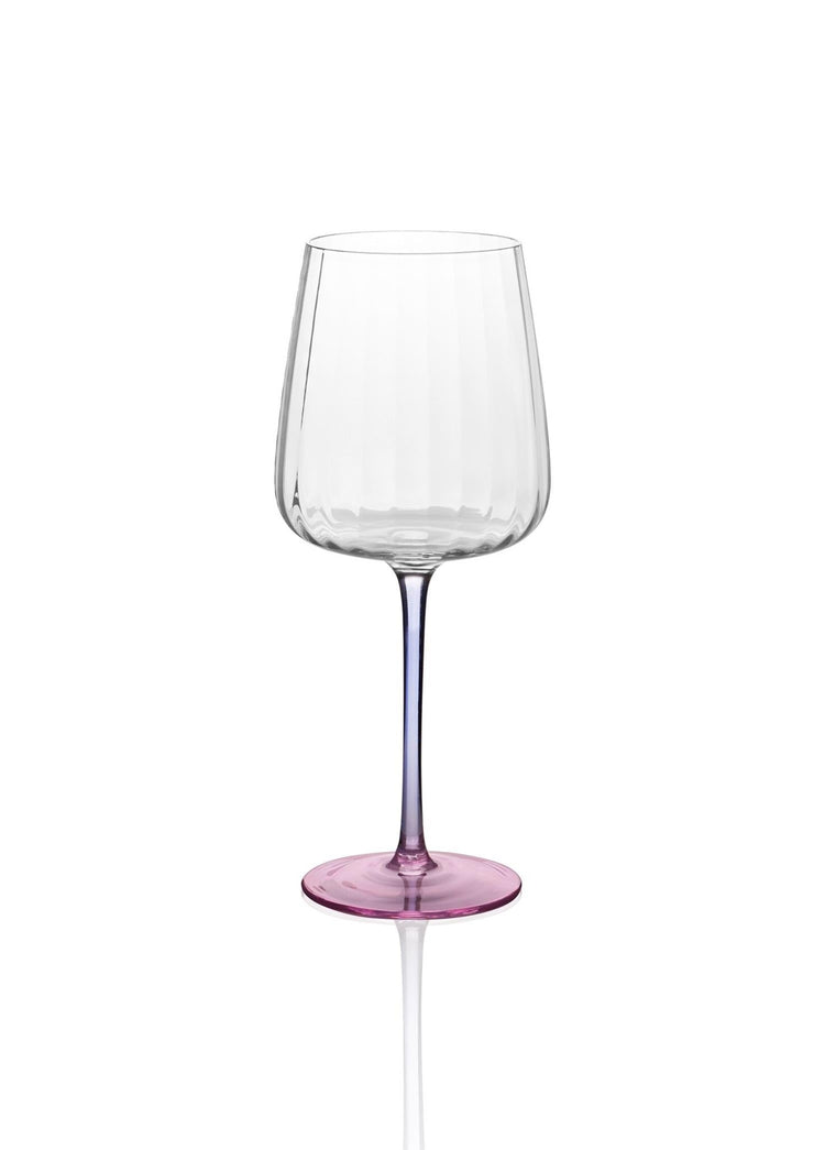 Wine Glass Blue Pink 600 ml - Exporgin | Türkiye Comes to You