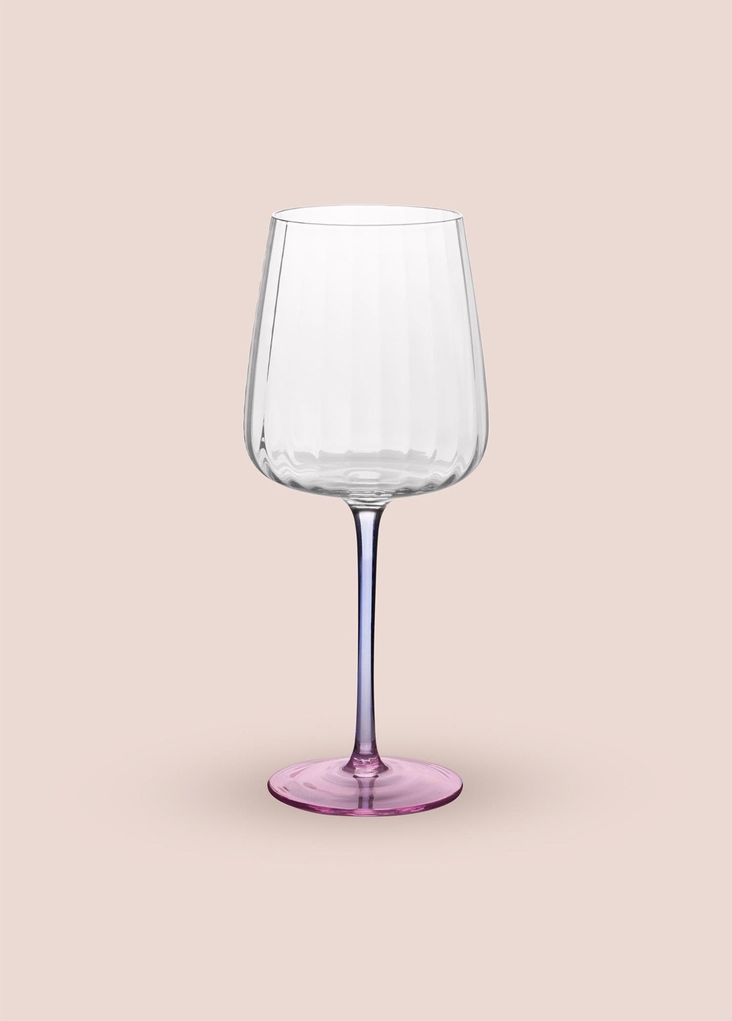 Wine Glass Blue Pink 600 ml - Exporgin | Türkiye Comes to You