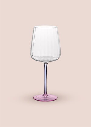 Wine Glass Blue Pink 600 ml - Exporgin | Türkiye Comes to You