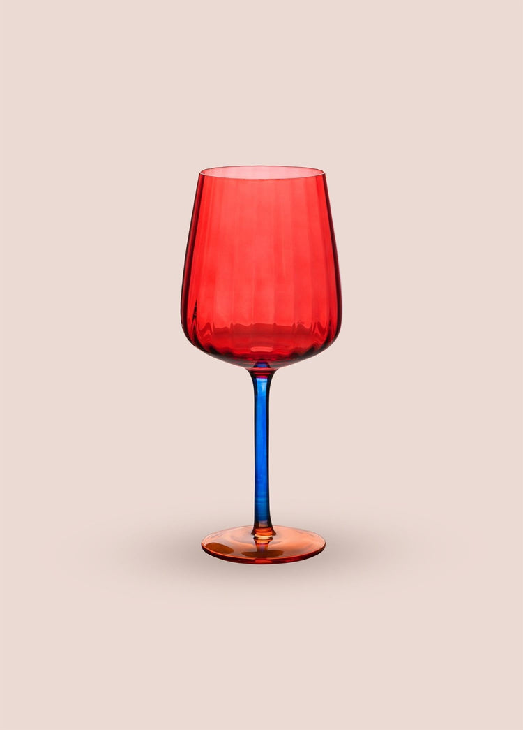 Wine Glass – Red – Borosilicate & Durable – 500ml (7x11x22 cm) - Exporgin - Global Shopping Site