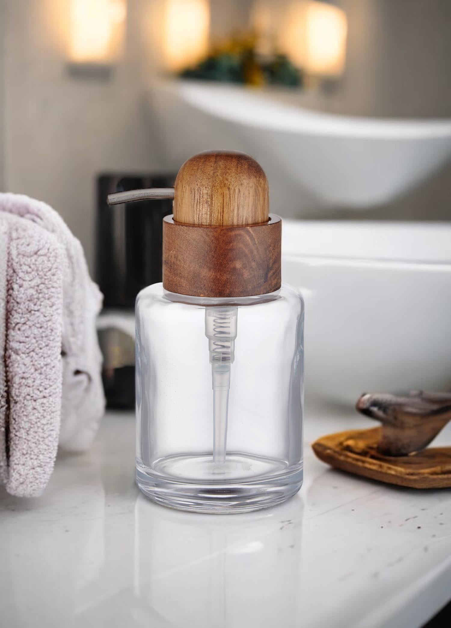 Woody Liquid Soap Dispenser 400 ml