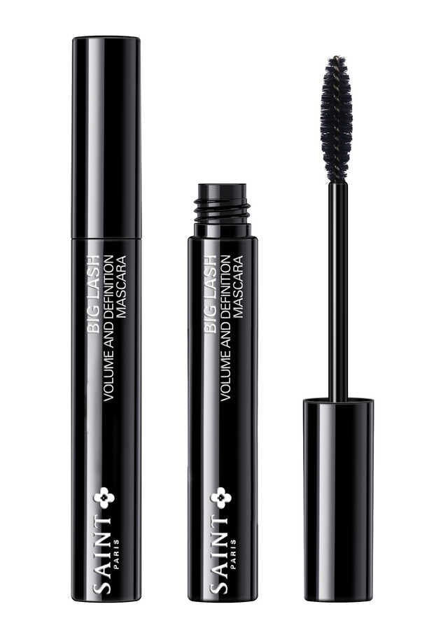 Prestigio de lujo Saint Paris Big Lath Volumizante Mascara intensa - desata el drama en tus ojos